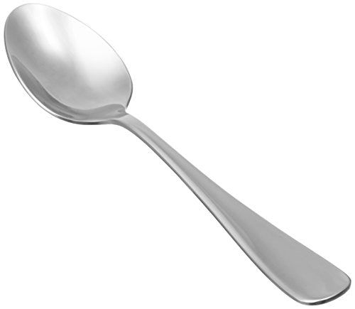 Stainless Steel Dishwasher Safe Dinner Spoons with Round Edge (12 Count)