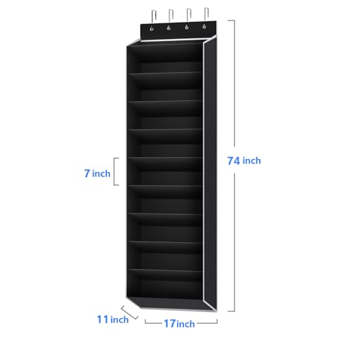 10 Tiers Large Size Over the Door Shoe Organizer Storage