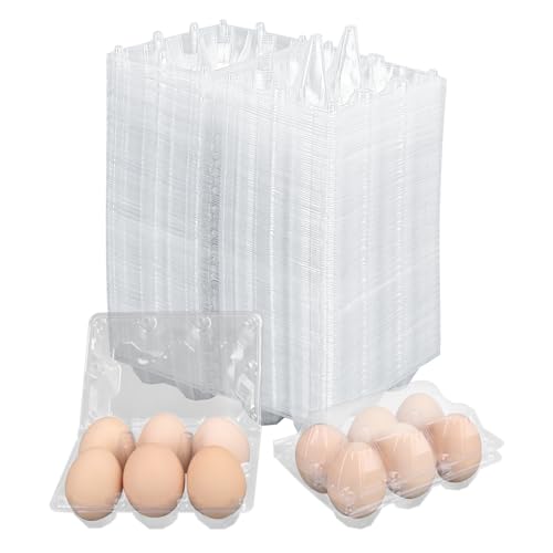 150 Pack Half Dozen Egg Cartons Bulk (150 Count)