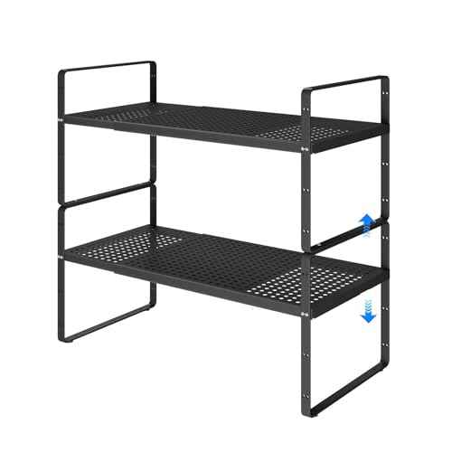 Expandable Cabinet Shelf Organizers (2 Count)