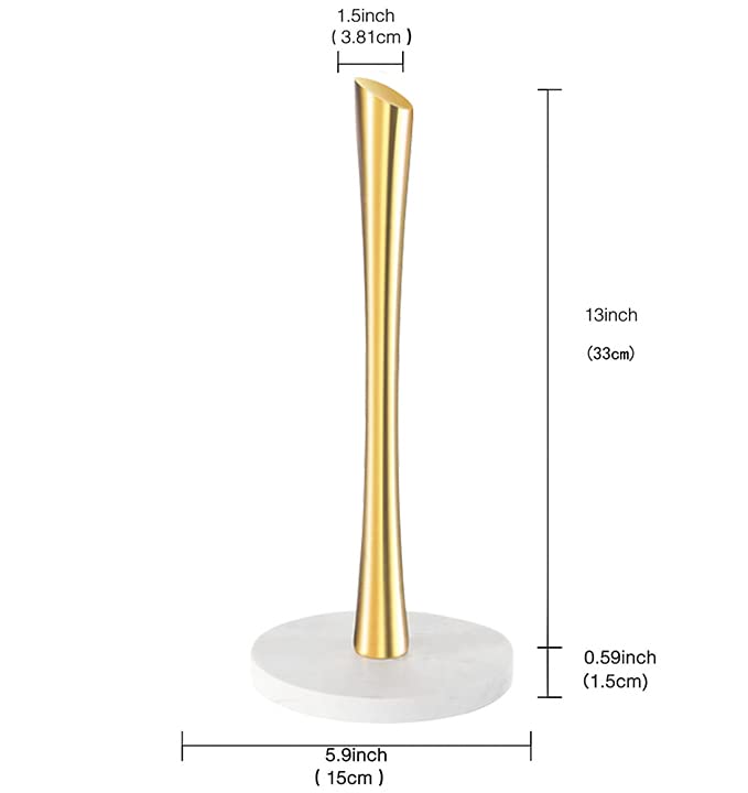 Gold Paper Towel Holder Countertop