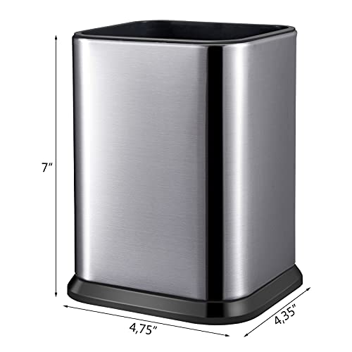 Stainless Steel Kitchen Utensil Holder for Countertop