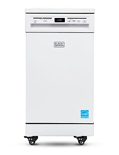 18 Inch Portable Dishwasher (8 Count)