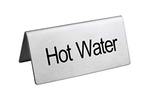 Stainless Steel Table Tent Sign (2 Count)