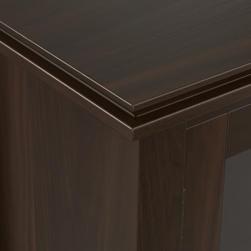 Artisan 38" Wide Solid Wood Cabinet in Brunette Brown
