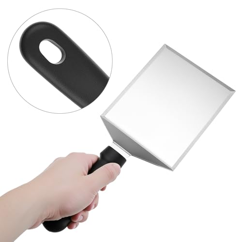 Stainless Steel Large Grill Spatula with Reinforced Heat