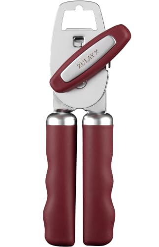 Heavy Duty Stainless Steel Can Opener Manual with Bottle Opener