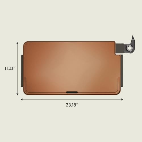 XL 12"x22" Electric Ceramic Titanium Non