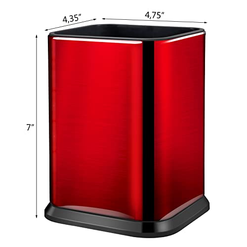 Stainless Steel Kitchen Utensil Holder for Countertop