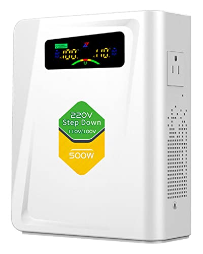 Voltage Converter 220 to 110 Step Down Transformer 500W Adapter