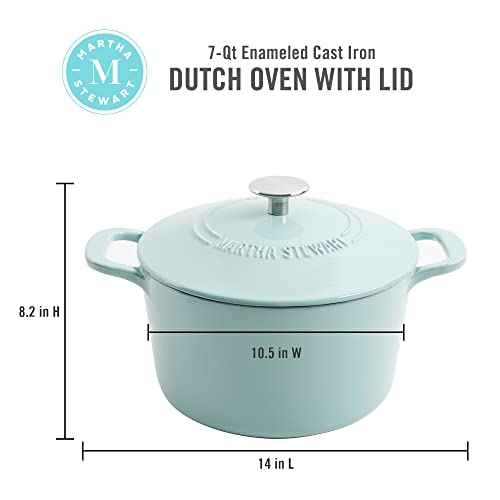 Gatwick 7 Quart Enamel Cast Iron Dutch Oven