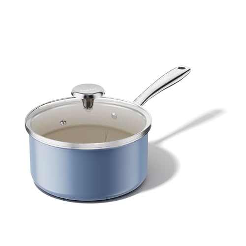 Nonstick Ceramic Sauce Pan with Lid