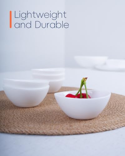 3 OZ White Dipping Bowl Set of 6 (6 Count)