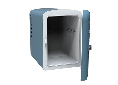 Retro 9 Can Mini Personal Fridge Portable Cooler for Car