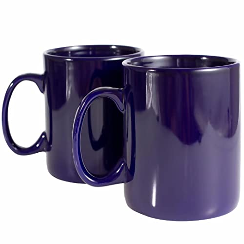 30oz Super Large Ceramic Coffee Mugs Large Handles Set of 2 (2 Count)