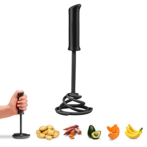 Smood Lite Ergonomic Spring Coil Potato Masher