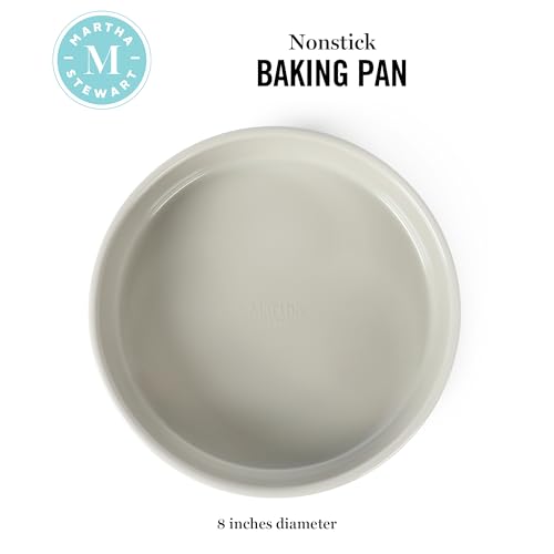 Gallen 8 Inch Round Nonstick Carbon Steel Cake and Bake Pan