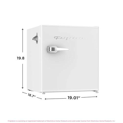 Retro Compact Fridge with Chiller
