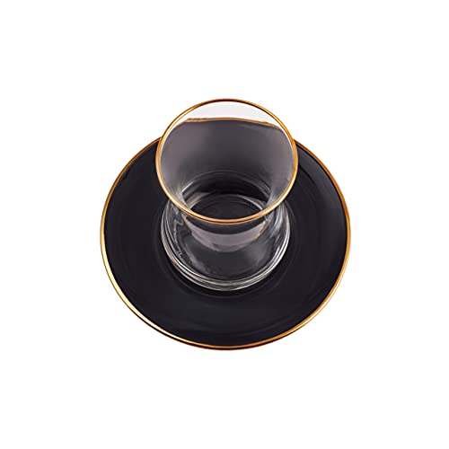 Turkish Tea Glasses Set for 6 (6 Count)