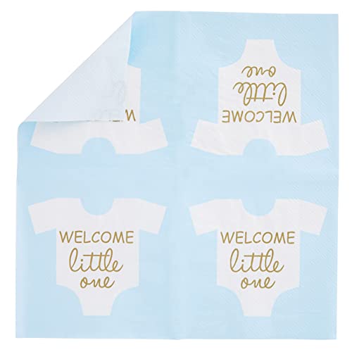 Baby Boy Shower Decorations (100 Count)