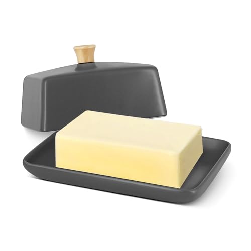 Extra Large Ceramic Butter Dish with Lid