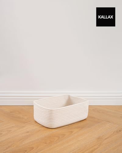 Small Woven Storage Basket for Organizing (3 Count)