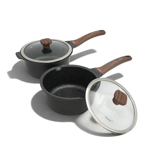 3QT & 4QT Sauce Pot Set with Lids (2 Count)