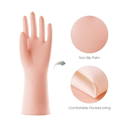 2 Pairs Household Rubber Gloves