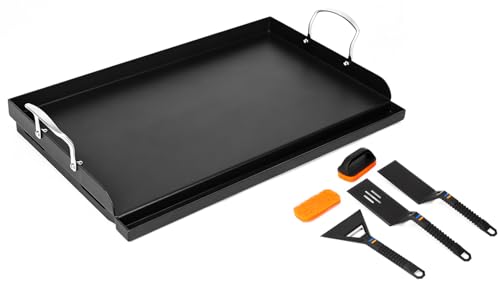 25" x 16" Cast Iron Grill Griddle Kit