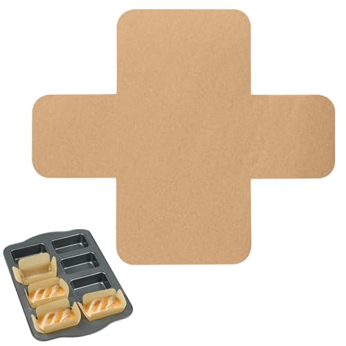 200 Pcs Mini Loaf Pan Liners for Baking Bread Pans 3x2 in Parchment (200 Count)