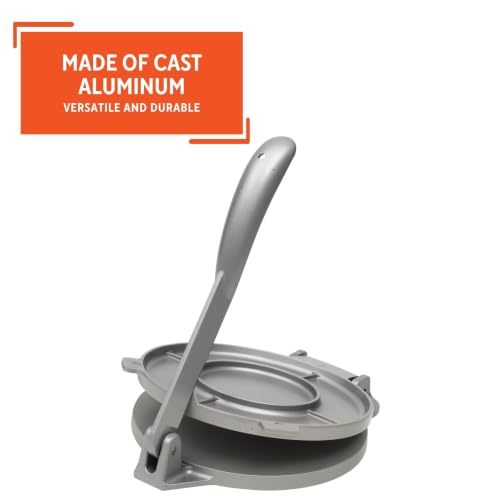 USA MEXI 86005 6" Easy to Use Aluminum Tortilla Press