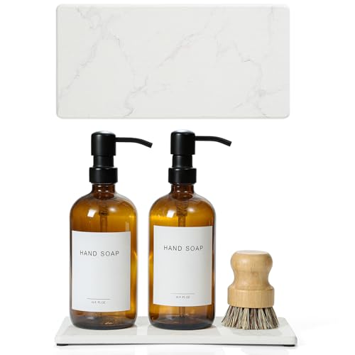 2PCS 10"x 5" Large Bathroom Sink Vanity Trays (2 Count)