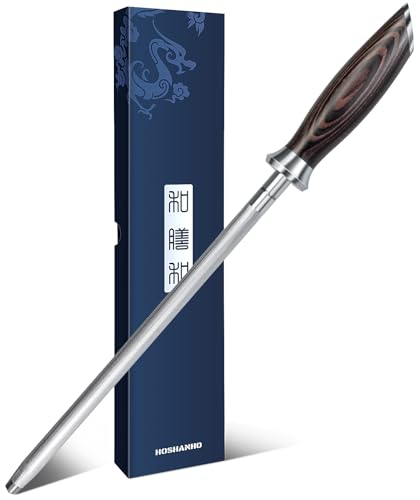 Honing Rod 10 Inch Professional Kitchen Knife Sharpener Rod