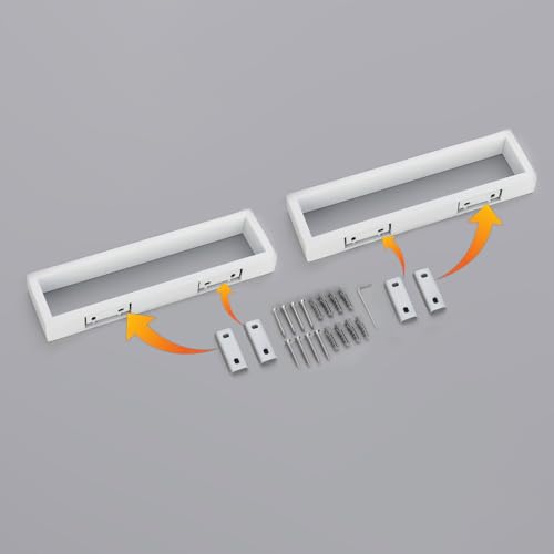 Bath Towel Holder Stainless Steel Towel Hanger Wall Mount Towel Ring for Bathroom 2 Pack (2 Count)