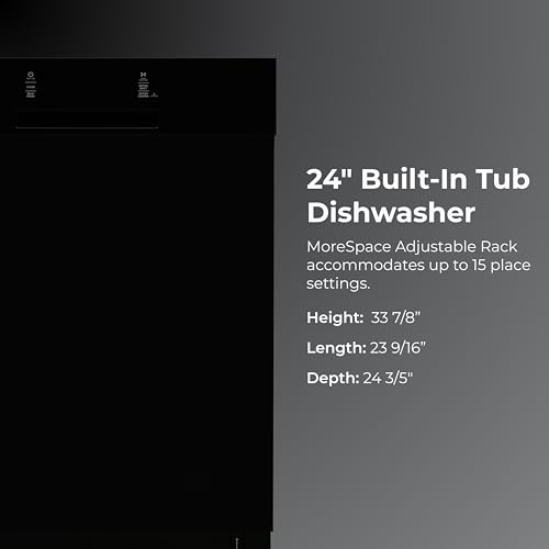 24" Built In Dishwasher