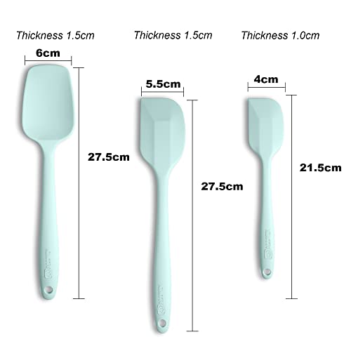 3 Piece Silicone Spatula Set