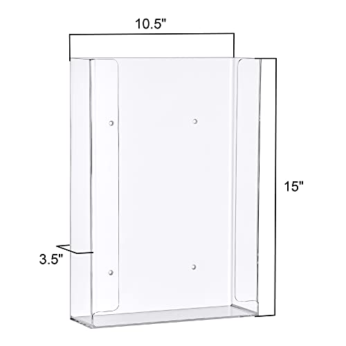 Acrylic Glove Box Holder (3 Count)