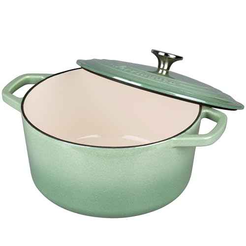 Enameled Cast Iron Dutch Oven Pot with Lid