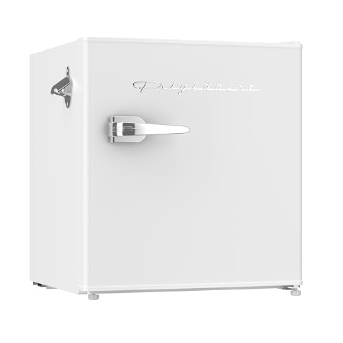 Retro Compact Fridge with Chiller
