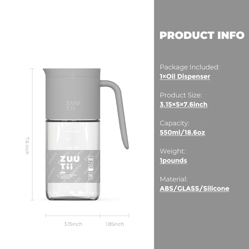 Olive Oil Dispenser Bottle 18.6oz