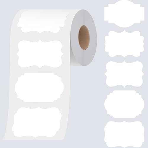 300 PCS White Stickers