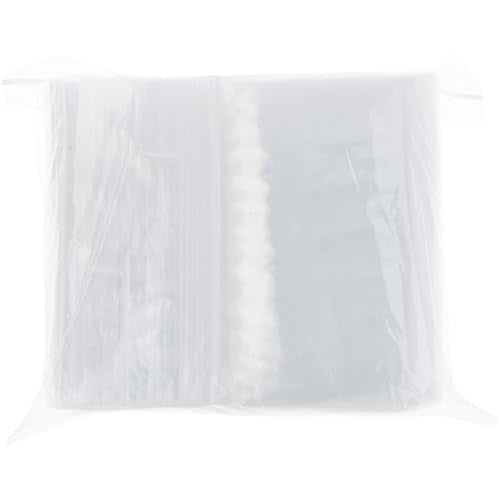 6 x 10 inch 4 Mil Zipper Reclosable Bags (200 Count)