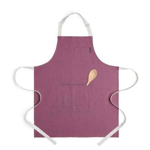 100% Pure Linen Kitchen Apron