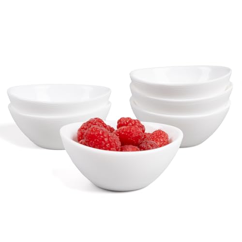 3 OZ White Dipping Bowl Set of 6 (6 Count)
