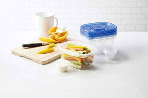 GladWare To Go Snack Food Storage Containers with Lids