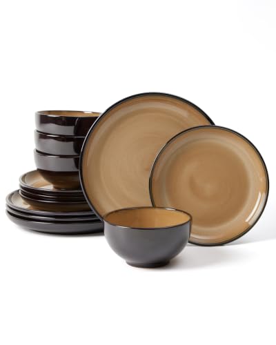 Stoneware Dinnerware Sets for 4