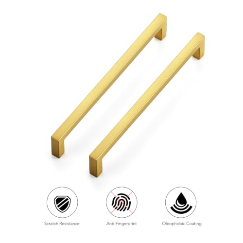 Gold Cabinet Handles Solid Cabinet Pulls (30 Count)