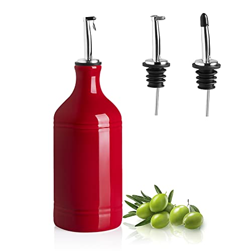 Sweejar Ceramic Olive Oil Dispenser Bottle