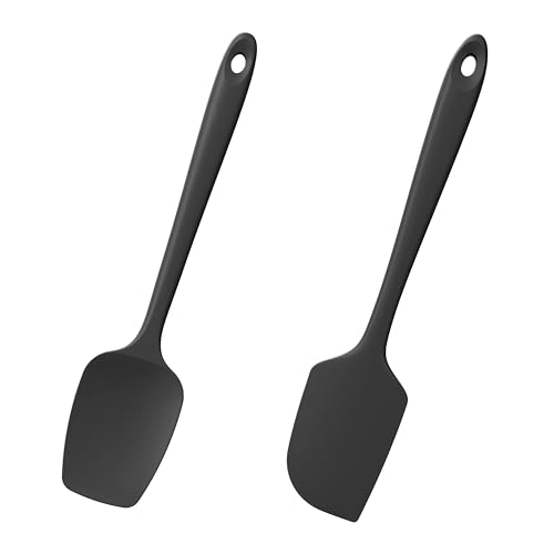 600°F Heat Resistant Silicone Spatula Spoonula (2 Count)