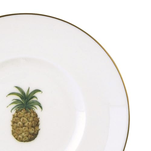 897296 British Colonial Bamboo Dessert Plates (4 Count)